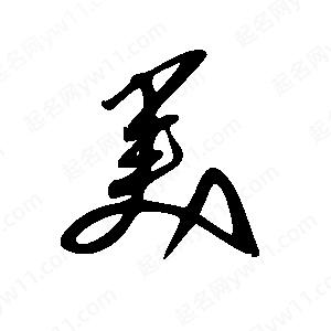 王世剛寫(xiě)的草字美